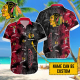 15% OFF Cheap Chicago Blackhawks Hawaiian Shirt Custom Name