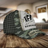 The Best Cincinnati Bengals Camo Hat Custom Name | 4 Fan Shop