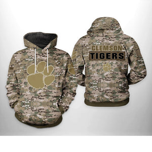 SALE] 18% OFF Best Clemson Tigers Camo Hoodies For Men Women – Color Camouflage