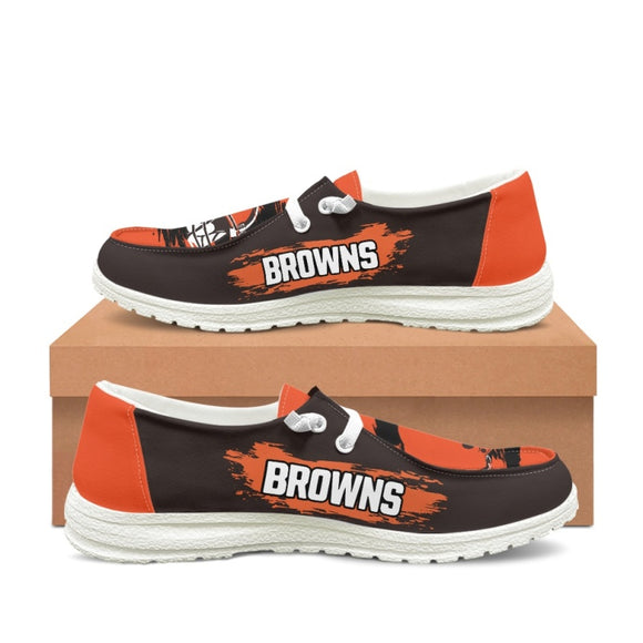 20% OFF Cleveland Browns Hey Dude Shoes Style
