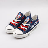 Blue Croatia National Football Team Shoes For Men Women