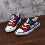 Blue Croatia National Football Team Shoes For Men Women