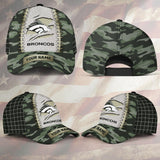 Lowest Price Denver Broncos Camo Hat Custom Name