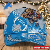 Hot Selling Detroit Lions Hat Mascot Custom Name