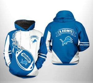 WHITE BLUE Detroit Lions Hoodies Vintage – SALE 20% OFF Now