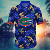 Florida Gators Hawaiian Shirt Leafs Printed For Men