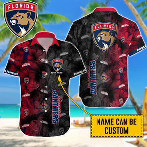 15% OFF Cheap Florida Panthers Hawaiian Shirt Custom Name