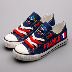 Blue France National Football Team Shoes For Men Women