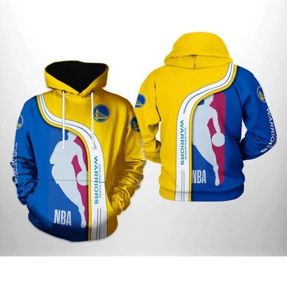 [SALE] 18% OFF Golden State Warriors Hoodie  For Men Women | Color  Yellow blue