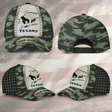 The Best Houston Texans Camo Hat Custom Name