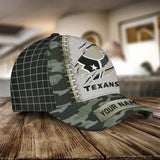 The Best Houston Texans Camo Hat Custom Name