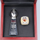 Hot Selling Replica Kansas City Chiefs Super Bowl Ring 2023 & Trophy