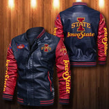 30% OFF The Best Men's Iowa State Cyclones Leather Jacket For Sale