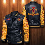 30% OFF The Best Men's Iowa State Cyclones Leather Jacket For Sale