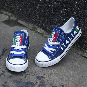  Blue  Italy National Football Team Shoes For Men Women