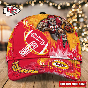 Hot Selling Kansas City Chiefs Hat Mascot Custom Name