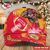 Hot Selling Kansas City Chiefs Hat Mascot Custom Name