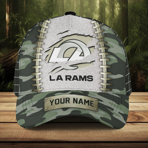 The Best Los Angeles Rams Camo Hat Custom Name