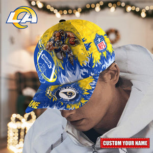 Hot Selling Los Angeles Rams Hat Mascot Custom Name