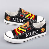 Black Manchester United Shoes For Men Women - MUFC shoes