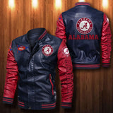 30% OFF The Best Men's Alabama Crimson Tide Leather Jacket For Sale