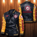 30% OFF The Best Men's Alabama Crimson Tide Leather Jacket For Sale