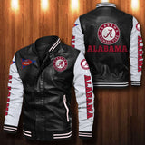 30% OFF The Best Men's Alabama Crimson Tide Leather Jacket For Sale