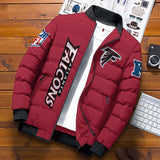 [SALE] 20% OFF Best Men’s Atlanta Falcons Puffer Jacket Custom Name - red color