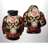 [SALE] 18% OFF Best Men’s Atlanta Hawks Skull Hoodie – Now