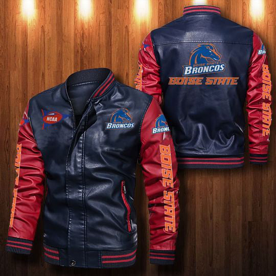 30% OFF The Best Men's Boise State Broncos Leather Jacket For Sale