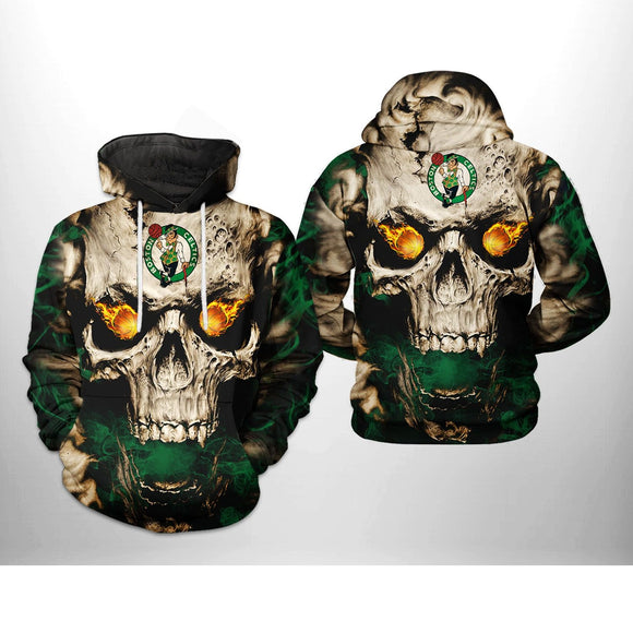 [SALE] 18% OFF Best Men’s Boston Celtics Skull Hoodie 