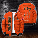 [SALE] 20% OFF Best Men’s Cleveland Browns Puffer Jacket Custom Name