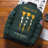 [SALE] 20% OFF Best Men’s Green Bay Packers Puffer Jacket Custom Name - color green