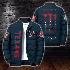 [SALE] 20% OFF Best Men’s Houston Texans Puffer Jacket  CUSTOM NAME