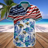 15% OFF Men's Jacksonville Jaguars Hawaiian Shirt USA Flag – Now