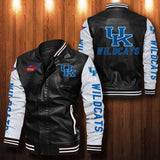 30% OFF The Best Men's Kentucky Wildcats Leather Jacket For Sale