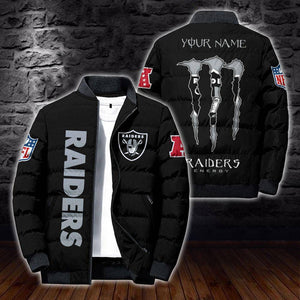 [SALE] 20% OFF Best Men’s Las Vegas Raiders Puffer Jacket Energy custom name 