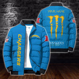 20% OFF Best Los Angeles Chargers Puffer Jacket Energy - Size S-5XL CUSTOM NAME