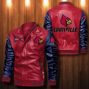 30% OFF The Best Men's Louisville Cardinals Leather Jacket For Sale