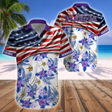 15% OFF Men's Minnesota Vikings Hawaiian Shirt USA Flag – Now