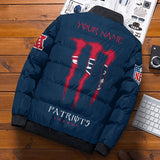 Men's New England Patriots Puffer Jacket Energy