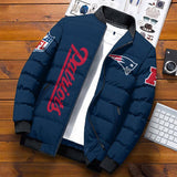 Men's New England Patriots Puffer Jacket Energy