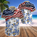 15% OFF Men's New Orleans Saints Hawaiian Shirt USA Flag – Now