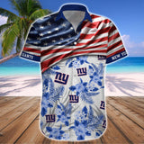 15% OFF Men's New York Giants Hawaiian Shirt USA Flag – Now