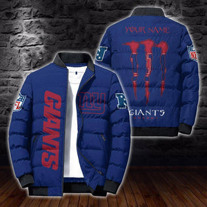 [SALE] 20% OFF Best Men’s New York Giants Puffer Jacket Energy