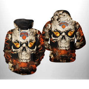 [SALE] 18% OFF Best Men’s New York Knicks Skull Hoodie – Now