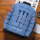 20% OFF Best Tennessee Titans Puffer Jacket Energy - Size S-5XL BACK