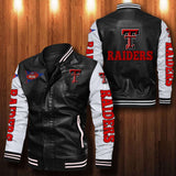 30% OFF The Best Men's Texas Tech Red Raiders Leather Jacket For Sale 