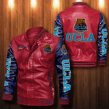 30% OFF The Best Men's Ucla Bruins Leather Jacket red