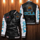 30% OFF The Best Men's Ucla Bruins Leather Jacket black